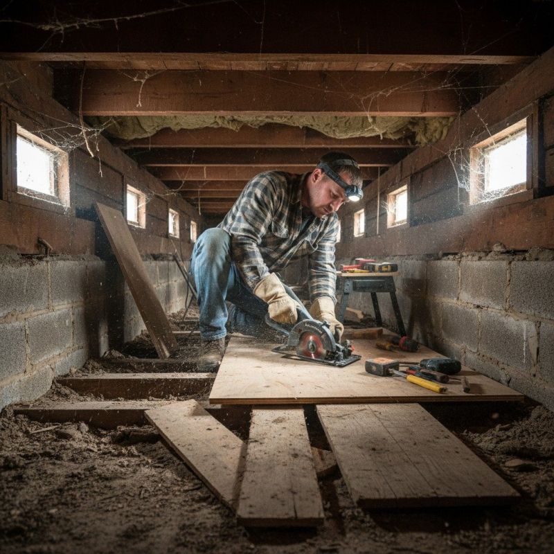 Floor Joist Repair