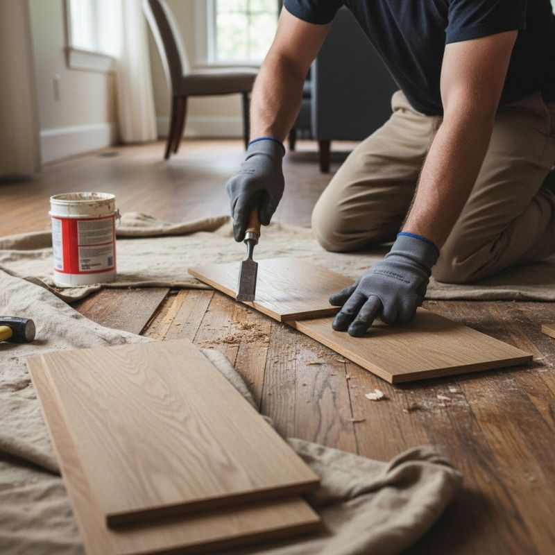 Squeaking Floor Repair